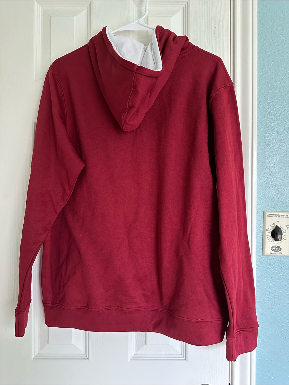 Men's Colosseum Crimson Alabama Crimson Tide Slash Stack 2.0 Pullover Hoodie L - Picture 2 of 4